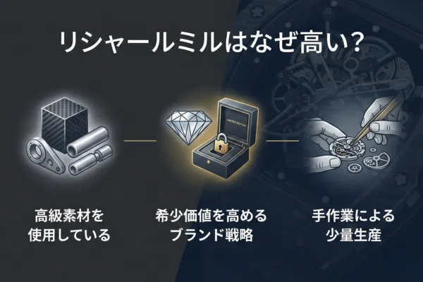 リシャールミルはなぜ高い？