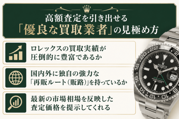 高額査定を引き出せる「優良な買取業者」の見極め方