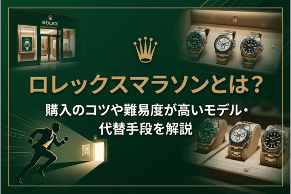 ロレックスマラソンとは？購入のコツや難易度が高いモデル・代替手段を解説